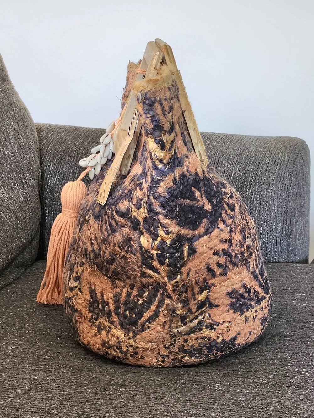 🆕️ 🏝Twig & Arrow🏝 - Woven Beach Tote Bag - Picture 7 of 16